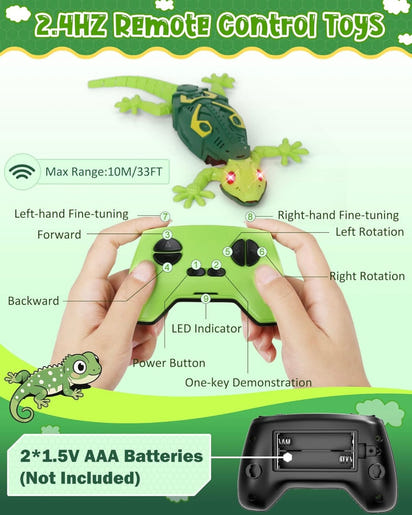 Gravity Gecko™ Wall Climbing Lizard