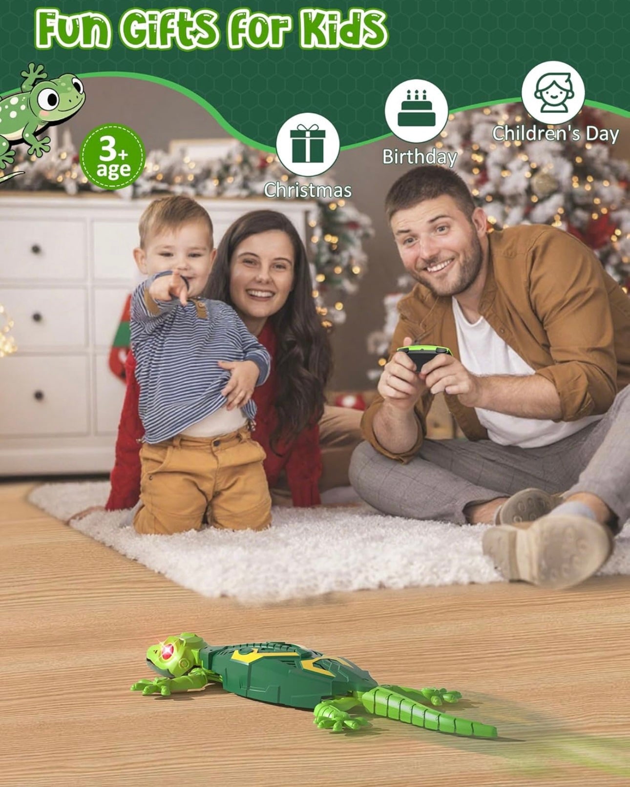 Gravity Gecko™ Wall Climbing Lizard