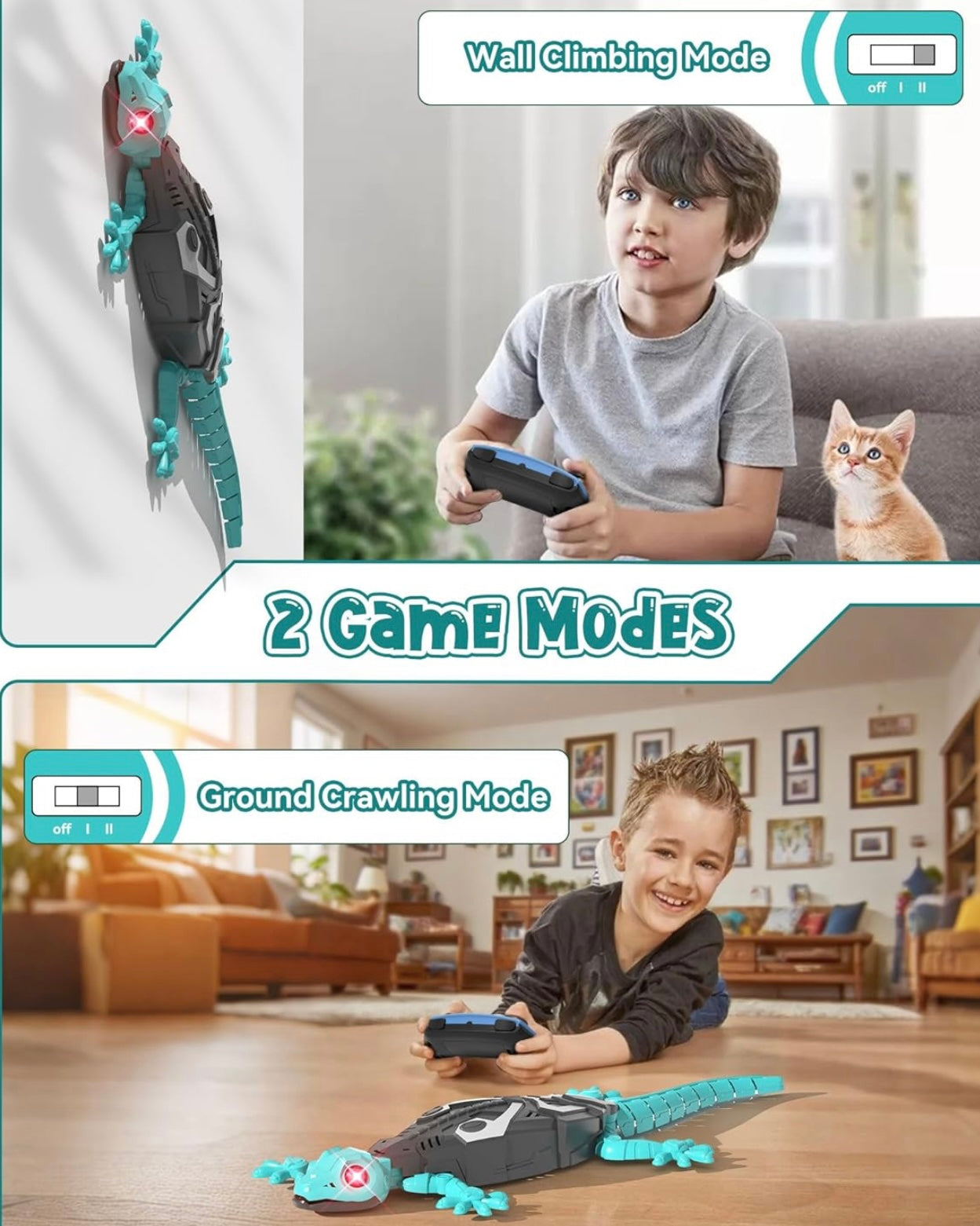 Gravity Gecko™ Wall Climbing Lizard