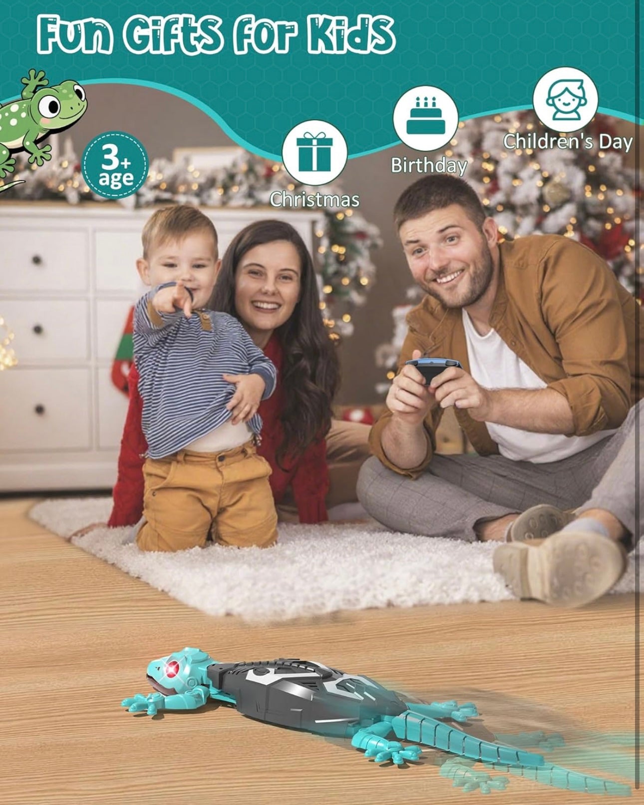 Gravity Gecko™ Wall Climbing Lizard